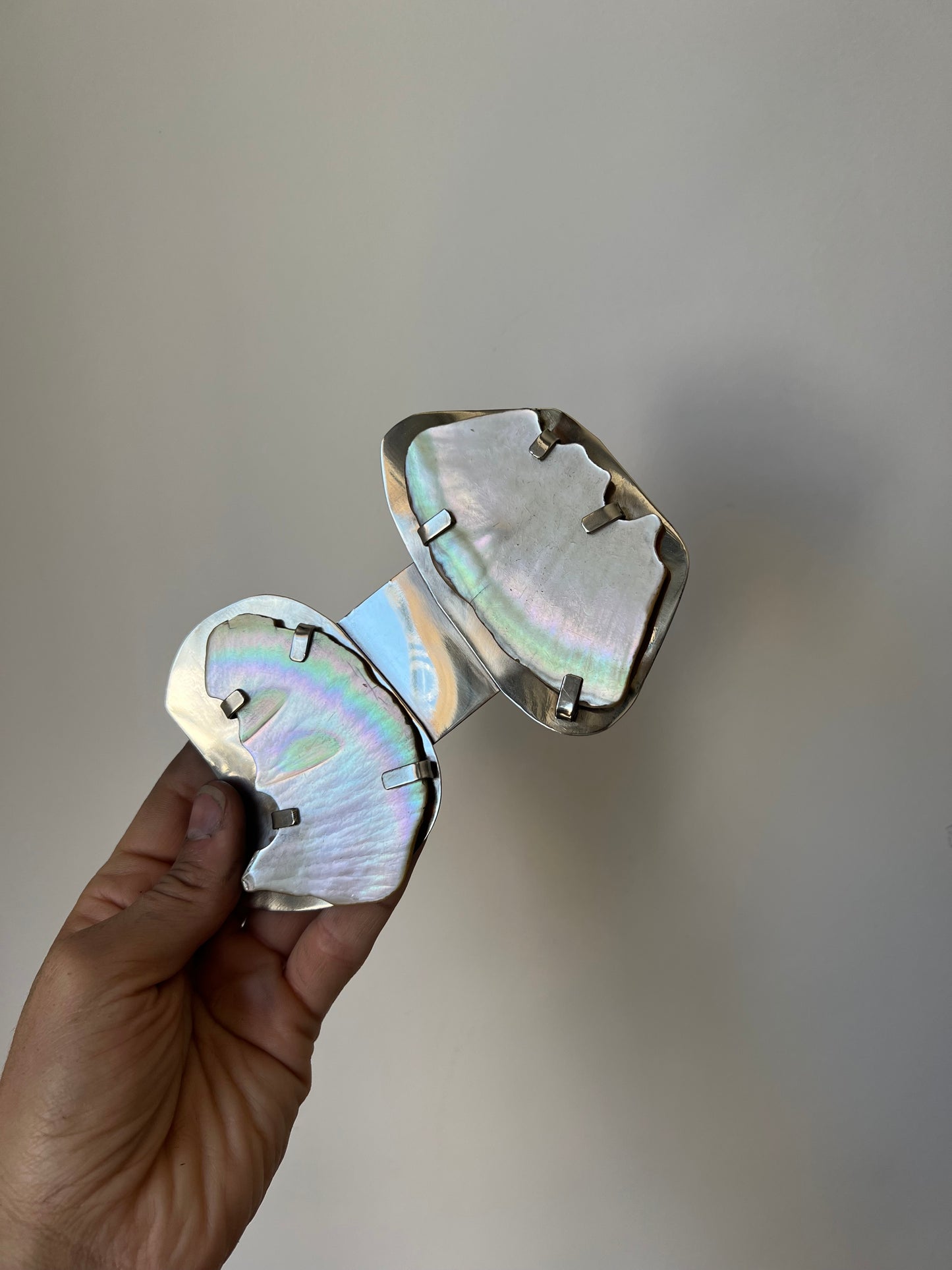 Cinturón doble nácar