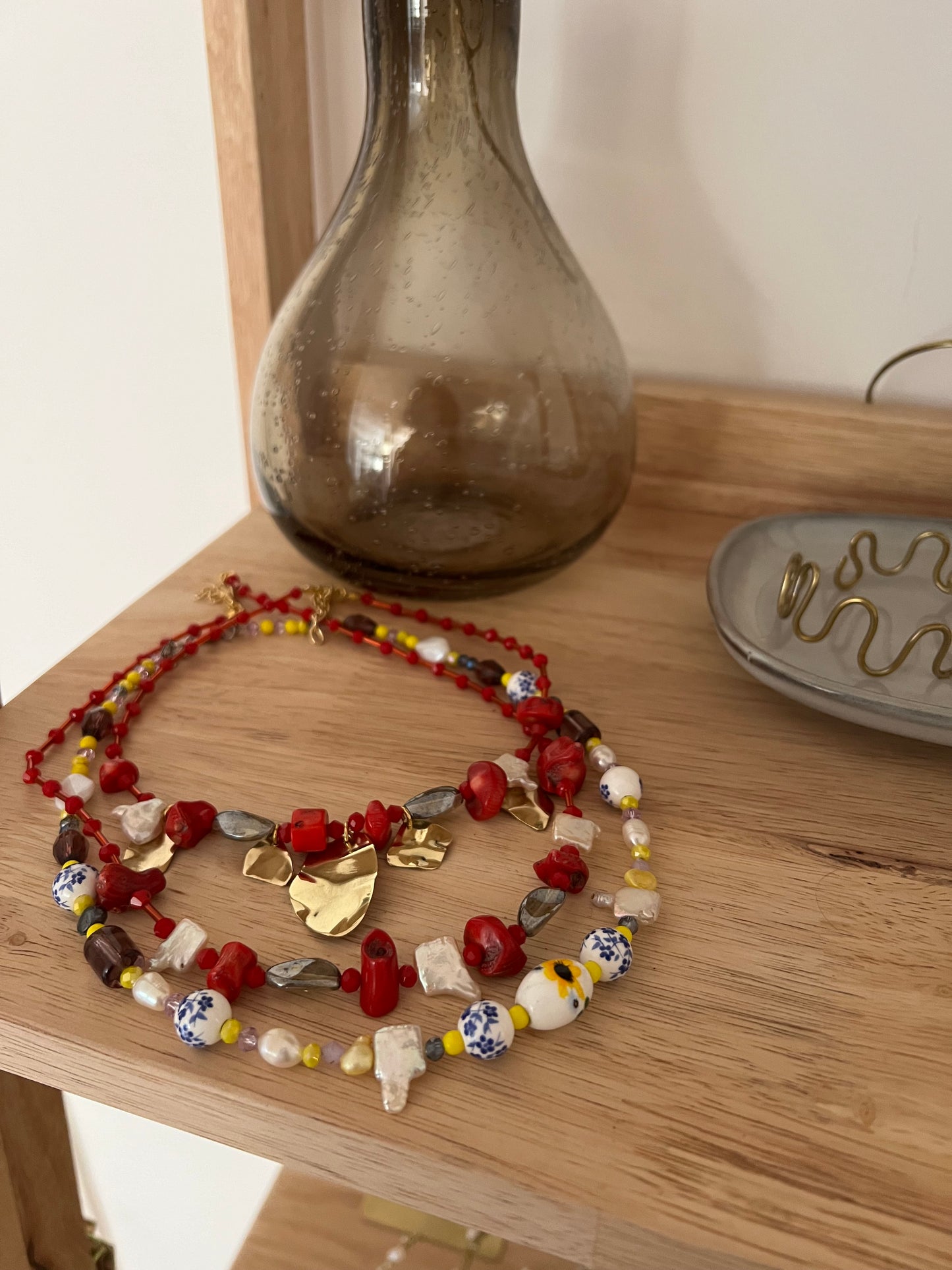 Collar daily dijes bronce