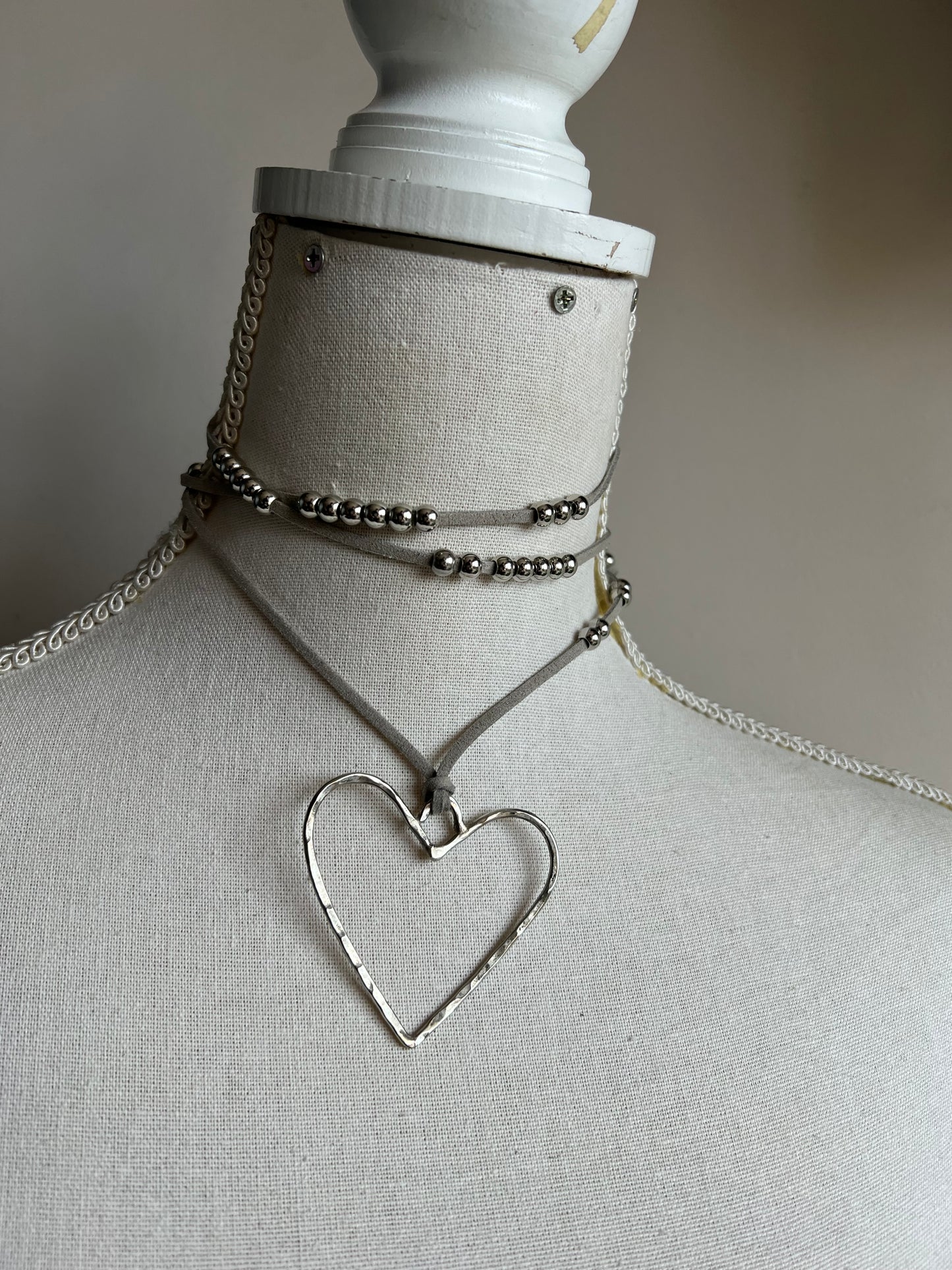 Collar corazón