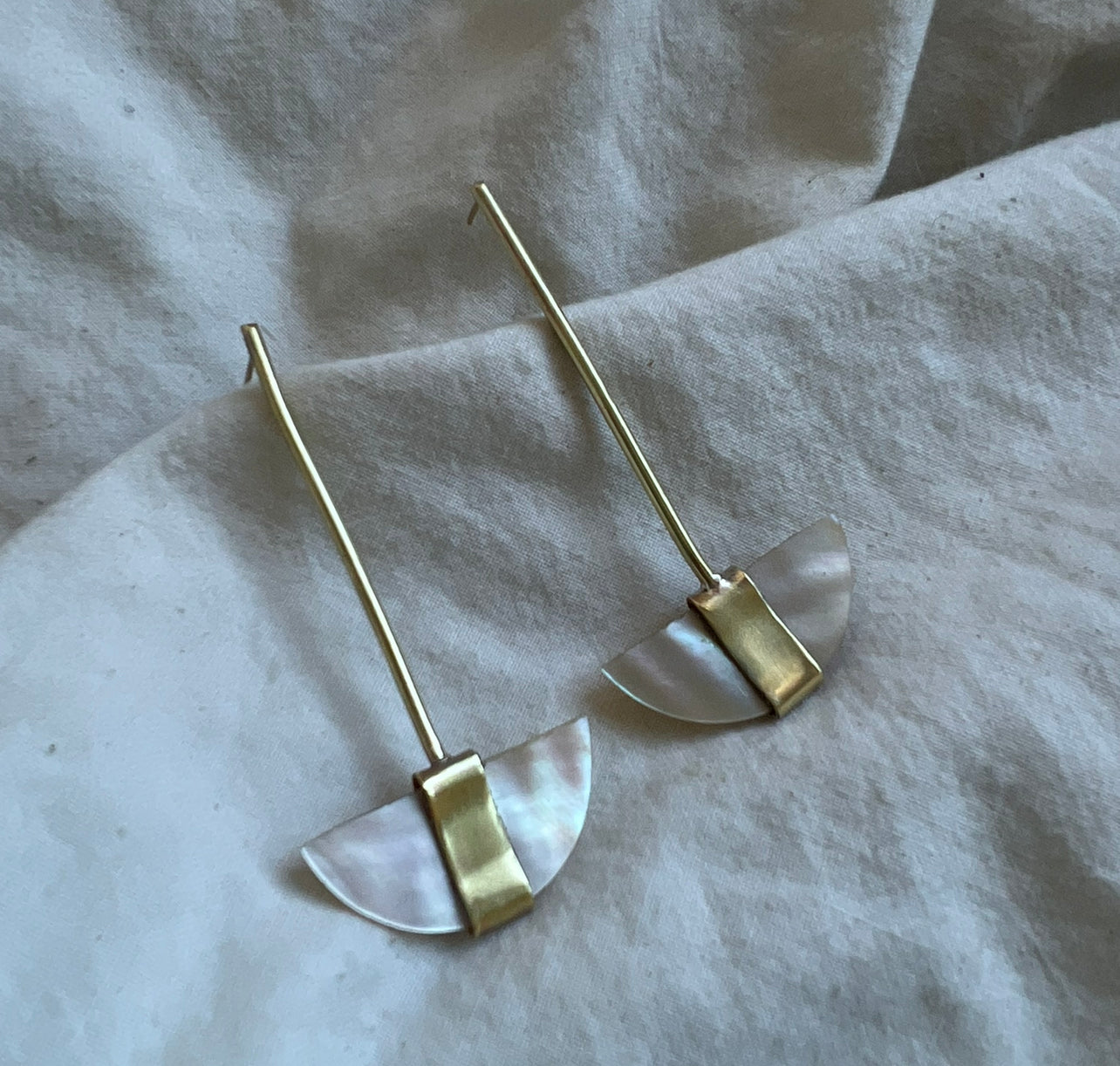 Semi círculos nácar