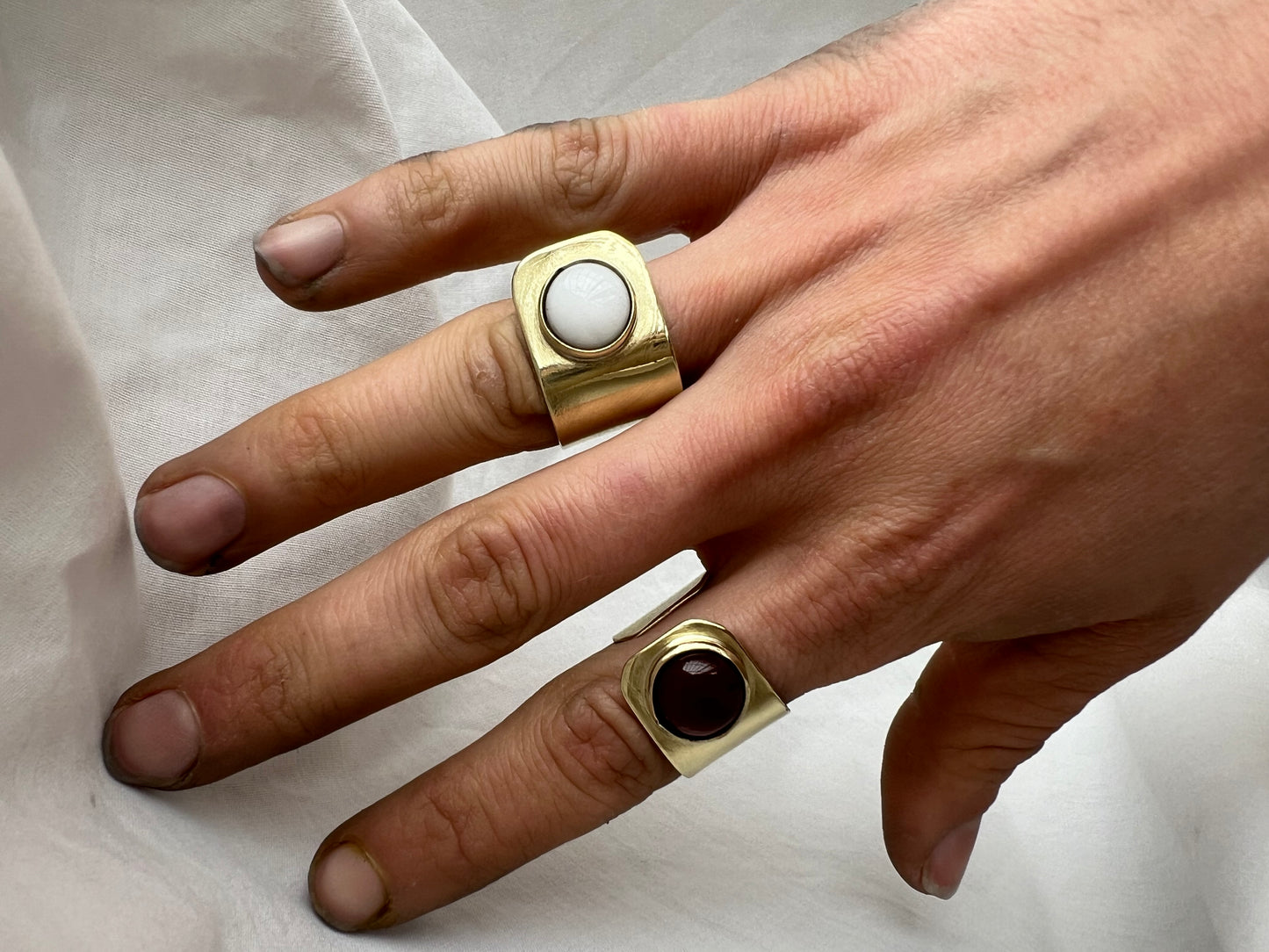 Anillos ágatas