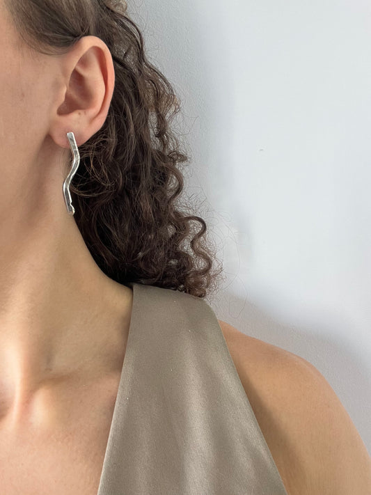 Caravanas serpiente gruesas