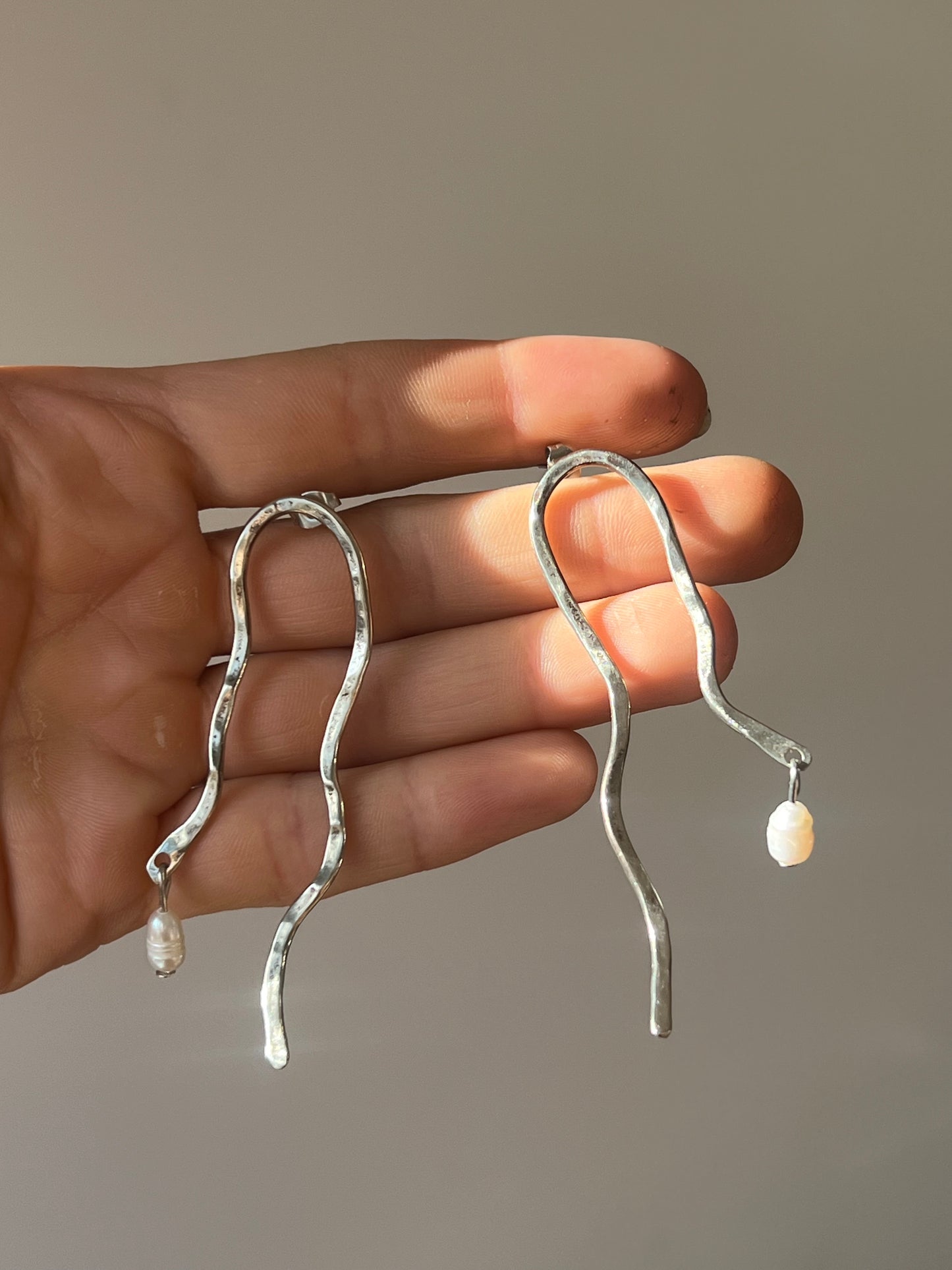 Aros Marea con perla