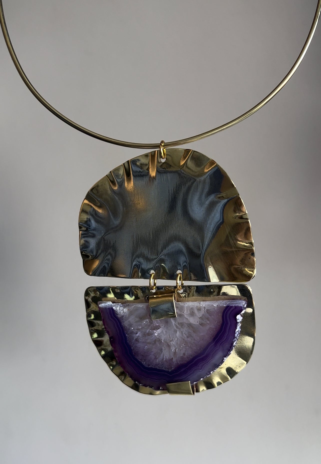 Gargantilla con ágata