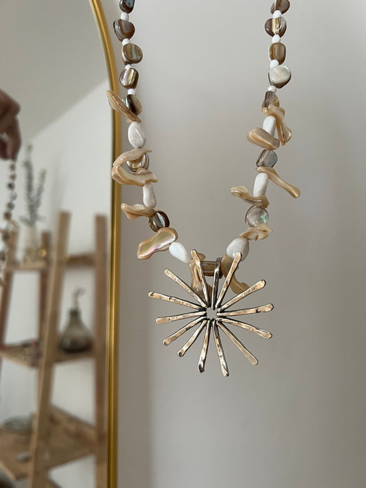 Sol chico con nácar