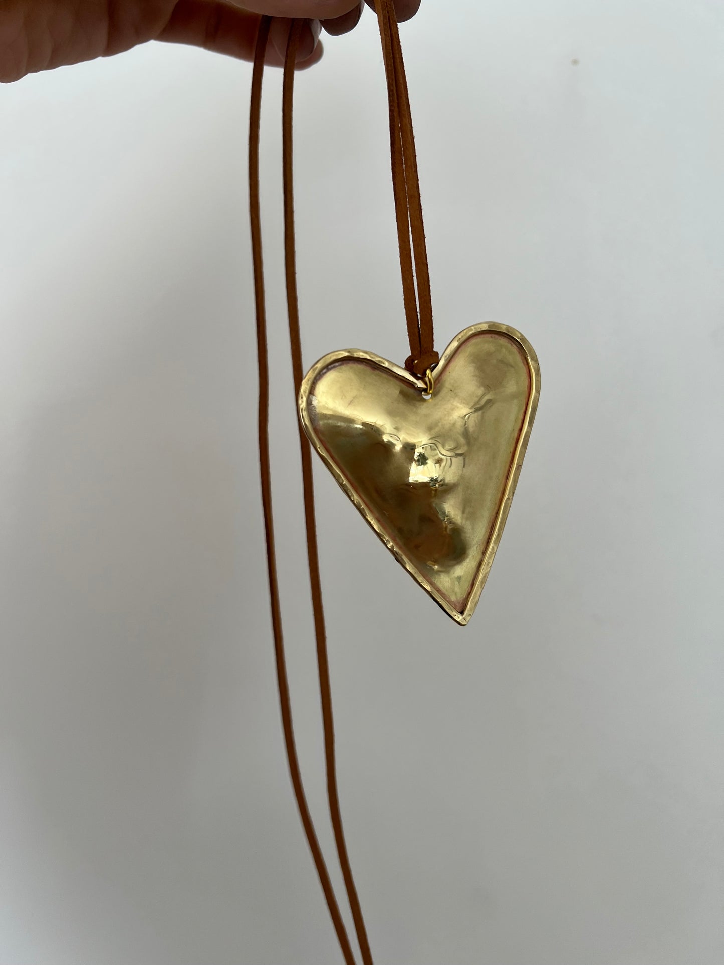 Collar corazón irregular