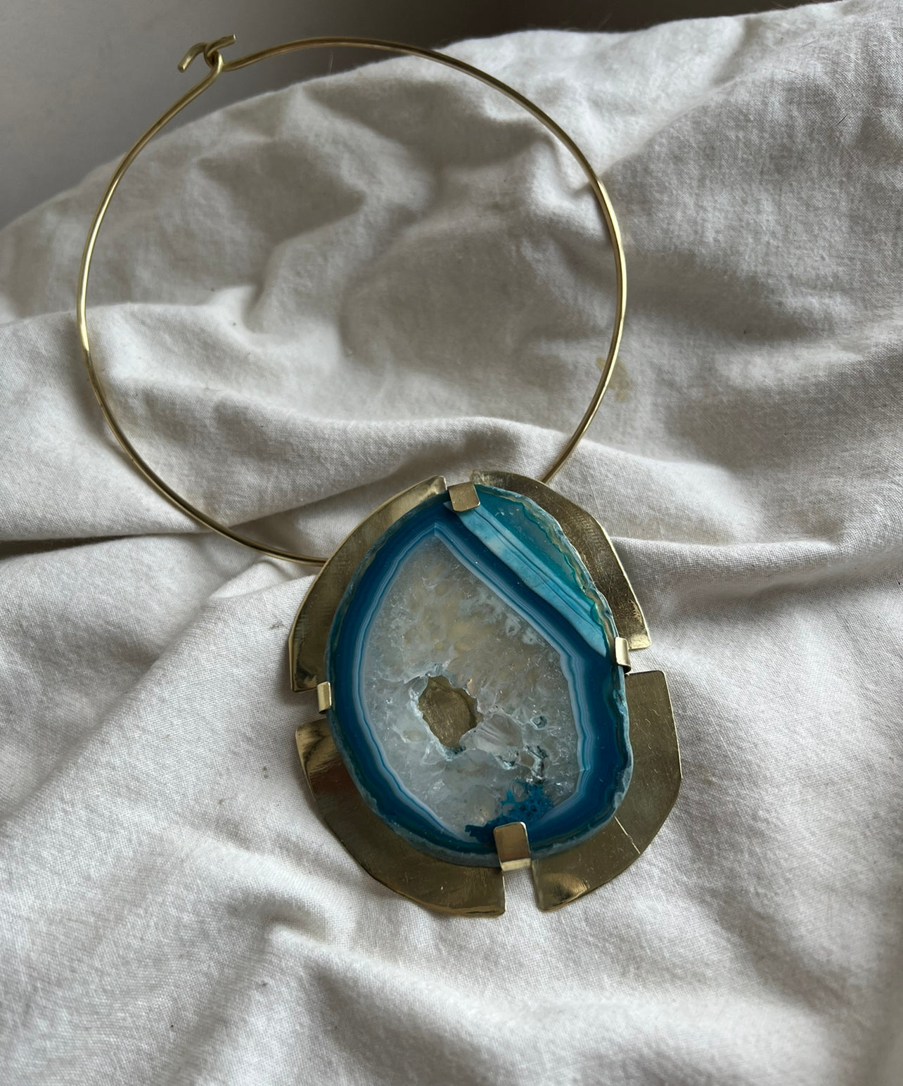 Gargantilla con ágata