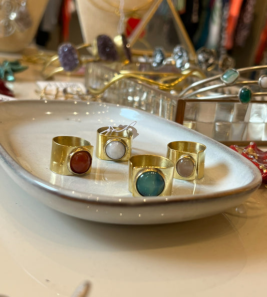 Anillos ágatas