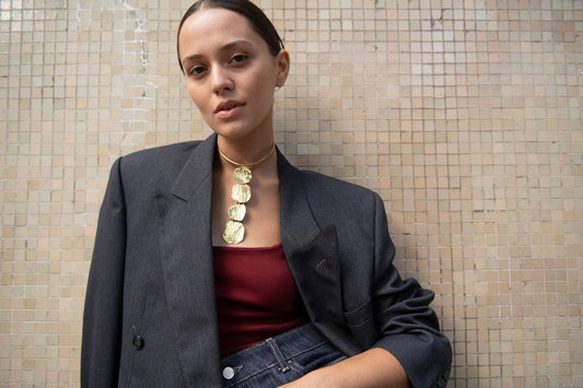 Gargantilla Cascada Irregular