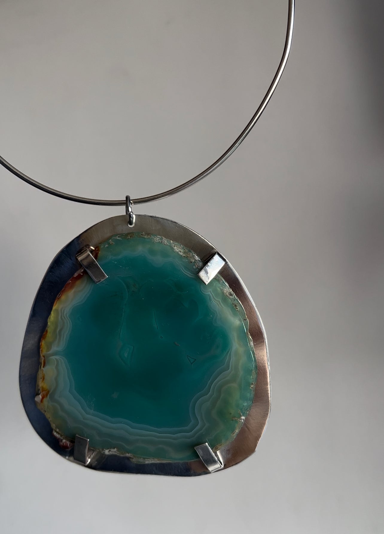 Gargantilla con ágata